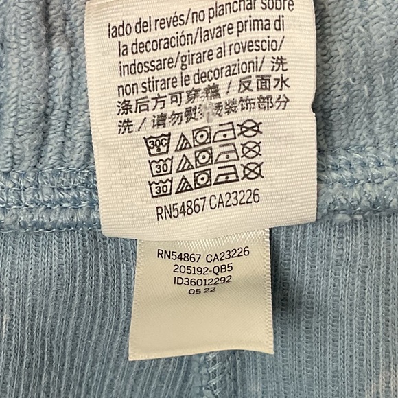 Pre-Owned Victoria's Secret PINK Women’s Blue Corduroy Dad Shorts, Size M - Picture 4 of 5